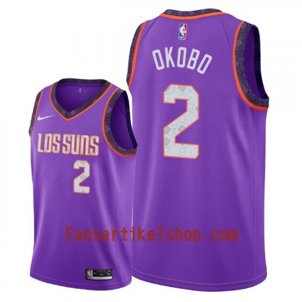 Phoenix Suns Trikot Elie Okobo 2 2018-19 Nike City Edition Lila Swingman - Herren Phoenix Suns Trikot Elie Okobo 2 2018-19 Nike City Edition Lila Swingman - Herren